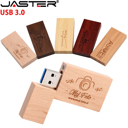 Flash drive usb legno - flash, 3.0